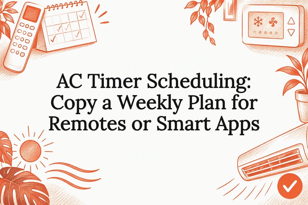 Sketch of AC scheduling objects around title