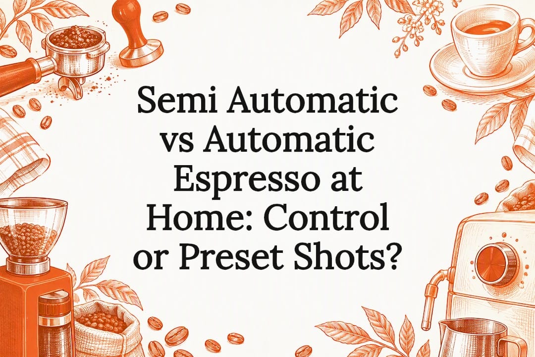 Espresso tools framing a clear title area