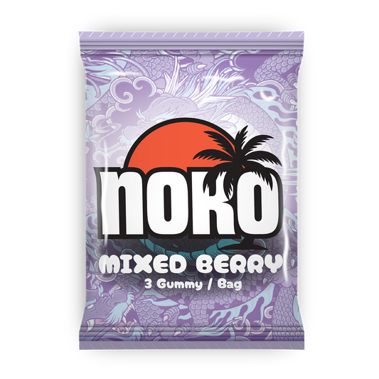 NOKO Mixed Berry Magic Blend Gummies 3 Pack