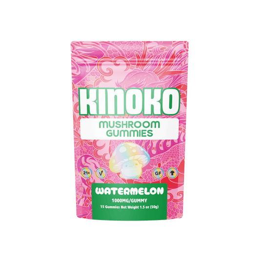 KINOKO Watermelon Magic Mushroom Gummies - Outer Space Distribution
